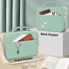 Finpac Large Bible Cover W shoulder Strap  Carrying Book Case Church Bag Bibl   