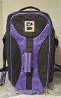 Brunswick Blitz Double Roller 2 Bowling Ball Bag Rolling Wheels  Used  No Handle
