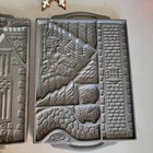 John Wright Two Sided Cast Iron Gingerbread House Molds