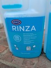 2 Pack Urnex - Rinza Milk Frother Cleaner  alkaline - 33 6 Oz  1 Liter  Each