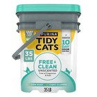 2 Pack Purina Tidy Cats Free And Clean Unscented Cat Litter