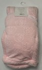 Sl Home Fashions  Warm And Cozy Embossed Baby Blanket   Neck Pillow Set  Pink
