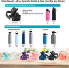 Spout Lid Fits Hydro Flask Wide Mouth 32 40 Oz Chug Lid For Hydroflask 1pack New