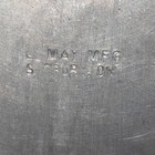        Vintage Rare Aluminum Miner   s Lunchbox     L  May Mfg   sudbury  Ontario 