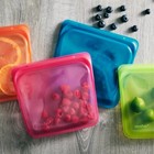 Stasher Premium Silicone Reusable Food Storage Sandwich Bag - Mystery Color