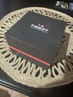 Tissot Classic Dream T129410 A Mens Black Dial Silver Band Analog Wristwatch