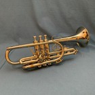Olds Studio Cornet With Nickel Finish With Mp   Case S n 643892 Fullerton Calif 