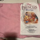 2006 Disney Princess Storybook Pillow Cinderella Snow White Little Mermaid Rare