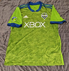 Adidas Mls Jersey Seattle Sounders Team Green Men s Large Xbox Logo
