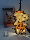 Halloween Peanuts Snoopy Pumpkin 15    Lighted Window Decor Works 