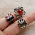 Lot Of Authentic 3  Ancient Roman To Medieval Silver  Ring Rare Historical