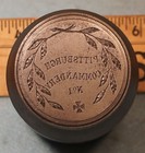 Antique Pittsburgh Commandery Knights Templar Medal Backside Stamping Die Tpx43
