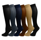 Men Compression Socks Support Stockings Travel Flight Socks Size6-11