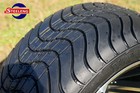 Golf Cart 12  Chrome Terminator Aluminum Wheels And 215 40-12 Low Profile Tires