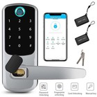 Cerradura Inteligente De Seguridad Para Puertas Cerraduras Digital Con 2 Llaves