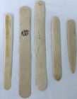 Victorian Antique 19th C Corset Busk Stays Lot Of 5 Celluloid Bone