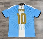 Argentina National 26 Messi Authentic 10 Farewell Jersey Adidas Ld3316 -large