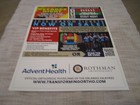 Orlando Valkyries Match Day Vs San Diego Mojo Jan 9  2025 Program Pro Volleyball