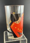 Amaro Averna Glass  the Waiter  Italy Aperitif Drinking Glass Red Art Deco Style