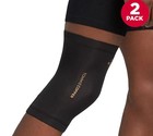 Tommie Copper Set Of 2 Core Compression Knee Sleeves - Black Large