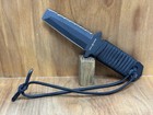Milpro Aqualung Argonaut Ti Dive Knife Blunt Tip Kydex Sheath 17 8cm Near Mint 