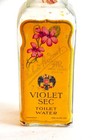Vintage Richard Hudnut  Violet Sec Toilet Water  Perfume Bottle Empty Circa 1896