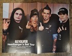 Velvet Revolver headbanger s Ball Tour Revolver Magazine Double Sided Poster