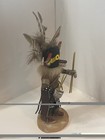 Signed Racer Snake Kachina Doll E Bigay Hand Carved Hopi Style 13    Vintage