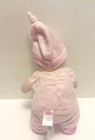 Kids Preferred Pink Soft Plush Baby Doll Stuffed Lovey Toy  Flower Cap Hat 11 
