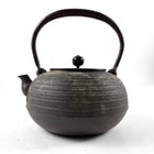 Japanese Antiques Tea Utensils Tetsubin Kiyomitsu Iron