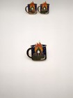 Lot Of 3 Campfire Mug Pin  happy Camper  Enamel Pins Hiking Outdoors  read 