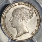 1842 Pcgs Ms 64 Victoria 6 Pence Great Britain Rare Silver Coin  21092301d 