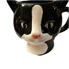 Vintage 1981 Vandor Ceramic Cat Head Coffee Mug Japan