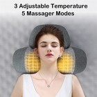 Electric Home Massager Orthopedic Cervical Neck Therapy Pillow Heat