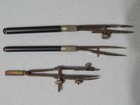 3 Antique Vintage Architect Engineer Drafting Tools
