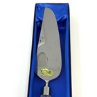 Waterford Crystal Lismore Cake Cutter With Crystal Handle