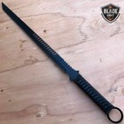 27  Black Ninja Sword Full Tang Machete Tactical Blade Katana Throwing Knife New