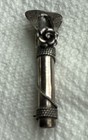 Vintage Sterling Silver Lapel Pin Vase Brooch Flower Holder Posy Rose