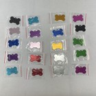 Blank Dog Tags For Laser Printing Lot Of 20 Assorted Anodized Colors