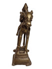 Antique Hindu Jain Bronze Figure Of  Khandoba  horse And Rider 