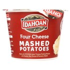 Idahoan   Four Cheese Mashed Potatoes Cup 4-pack   6 Oz