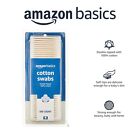 Q Tips Original Cotton Swabs 500 Count Includes 500 Amazon Basics Cotton Swabs