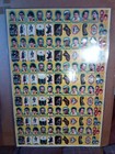 1980-81 Topps Superman 2 Uncut Sheet Of  132  Cards And Stickers
