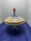Vintage Schylling Metal Tin Toy Top - Circus 