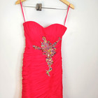 Annabella Boutique 2 Ruche Sweetheart Beaded Quinceanera Wedding Ballroom Gown  