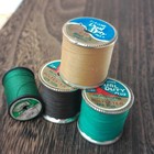 Vintage J p Coats Clark s Sewing Thread Lot Teal Green Brown Wooden Spools