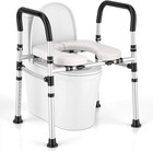 Toilet Seat Riser For Seniors  Raised Toilet Seat With Handles - Fsa hsa Elig   