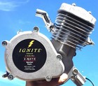  Powerful 2-stroke 66cc 80cc Complete Diy Motorized Bicycle Kit With 26  Bike 
