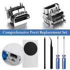For Xbox One S Hdmi Port Repair Kit 2 Ports 17 Pcs Soldering Iron Tools