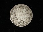 1885 Canada 25 Cent Silver Quarter Victoria Low Mintage Key Date